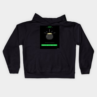 XRP pot of gold Kids Hoodie